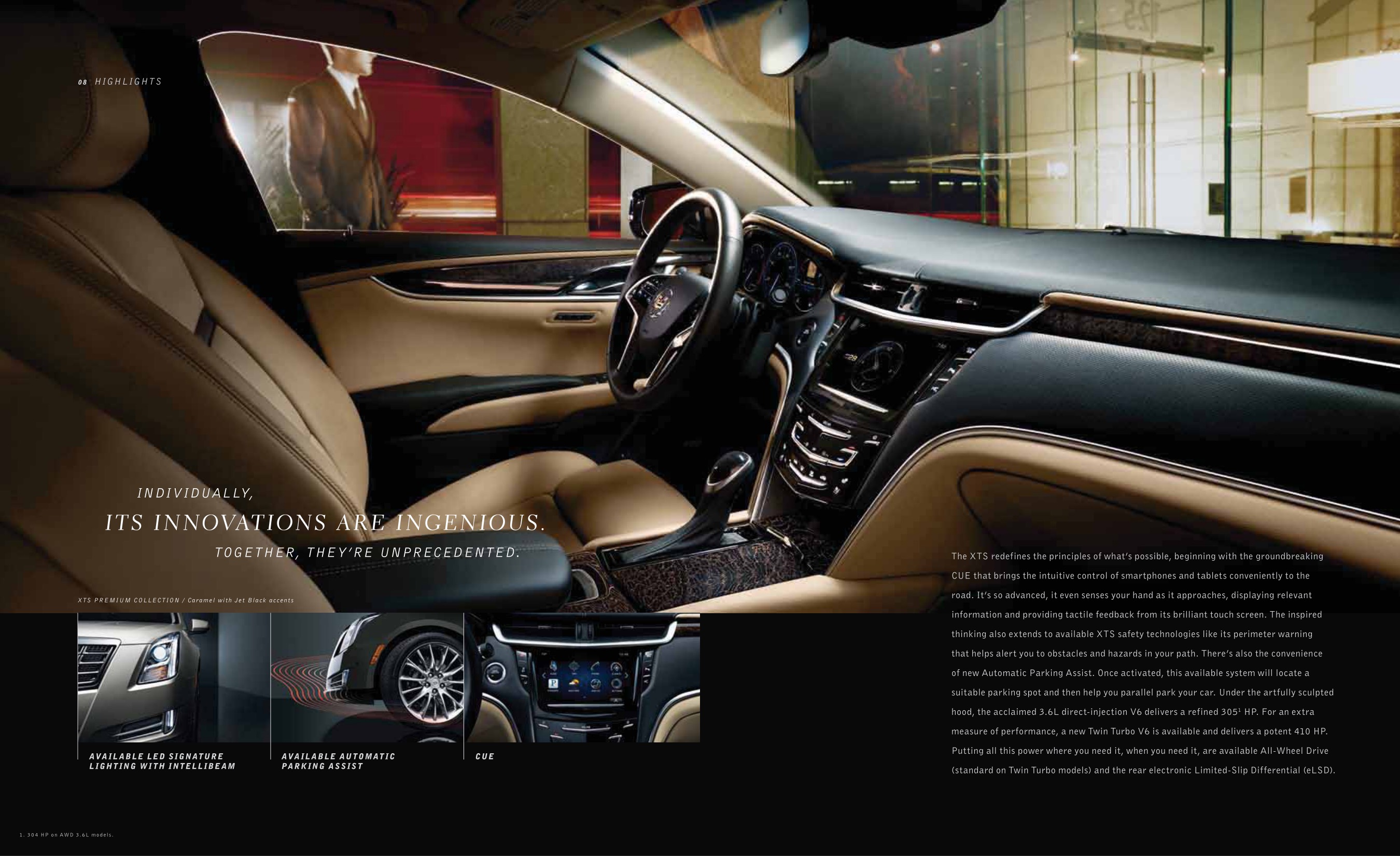 2014 Cadillac XTS Brochure Page 3